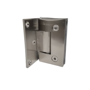 90° Wall to Glass Shower Door Hinge for Frameless Showers (Half Plate)