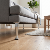 Chrome Tapered Furniture Leg - 100mm