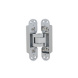 3D concealed  door hinge 30x140mm (60kg/pair)- silver/grey