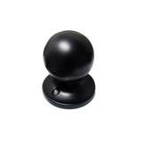 Entrance grip handle with latch and deadbolt in Matt Black - FOR SINGLE DOORS ONLY