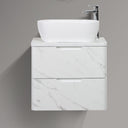 Trento 600mm - Double Drawer, Top and Basin Bathroom vanities and storage units