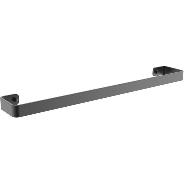 Single Towel Rail 600mm in Matt Black Towel Racks & Holders