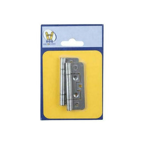 64mm flush hinge mild steel HINGES