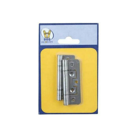 64mm flush hinge mild steel HINGES