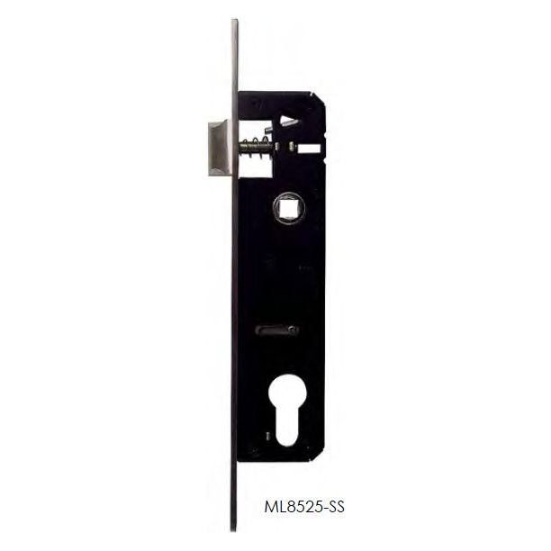 Aluminium Door Latch and deadbolt lock - 25mm Backset with 85mm