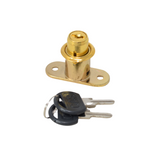 Brass Push Lock - Light Duty