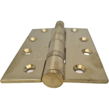 Brass PVD Butt Hinge 100mm x 75mm x 3mm (Fire Rated) HINGES