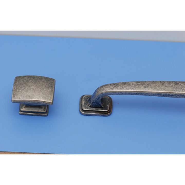 Classic antique pewter handle cupboard handle