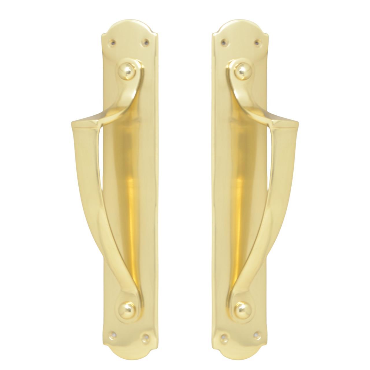 Poussez Handle Bespoke Solid Brass French Style pull handle - - Decor Handles