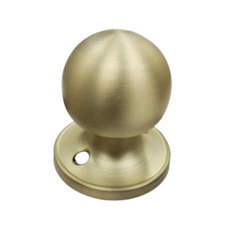 Classic Entrance Grip Handle in Satin Brass