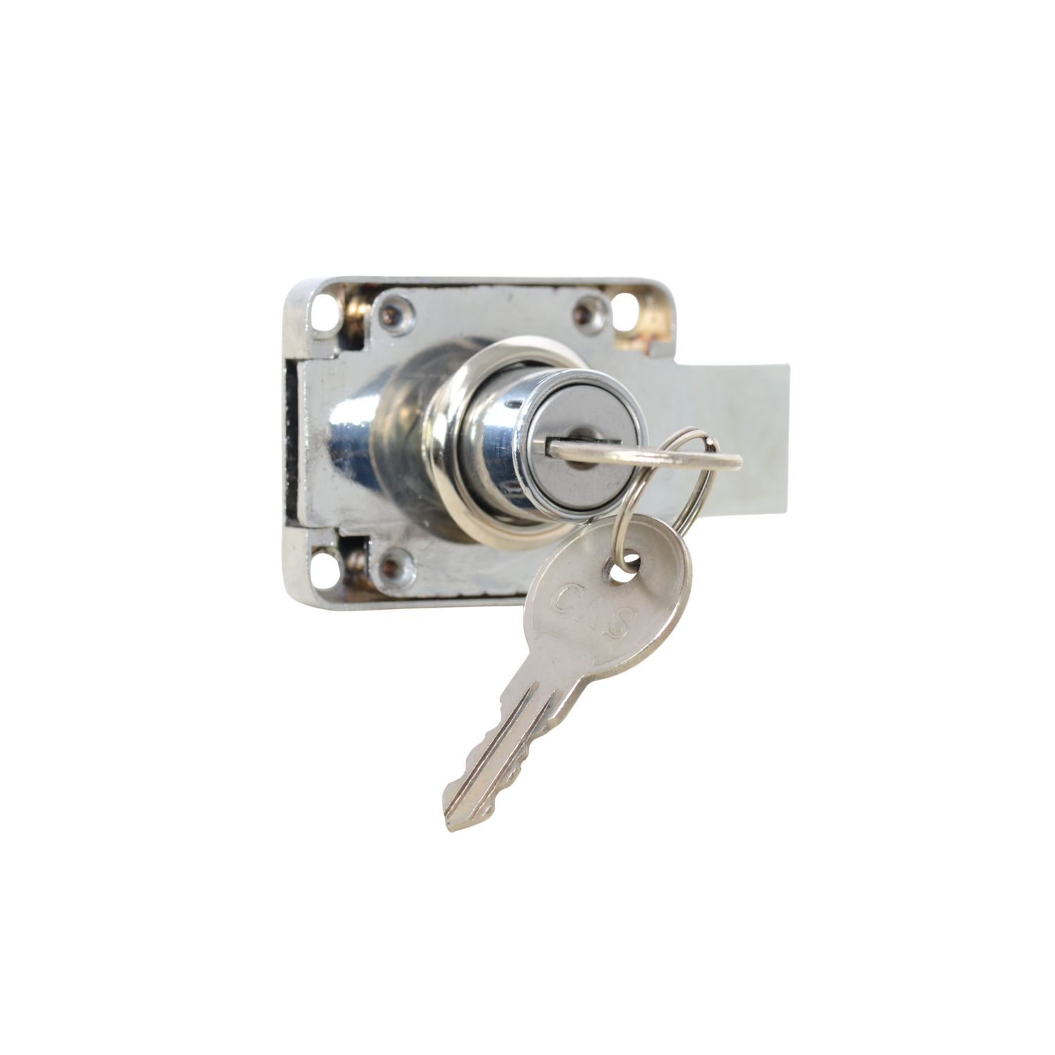 Drawer Lock - Double Locking 22mm