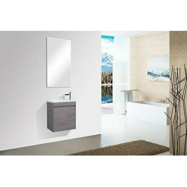 ENZO 540mm - SINGLE DOOR & BASIN Bathroom vanities and storage units