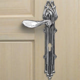 "Harp" - Antique door handles on back plate