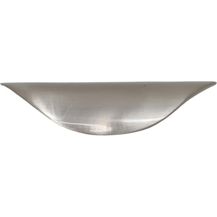 Italian Hooded Grip Handle Satin cupboard handle