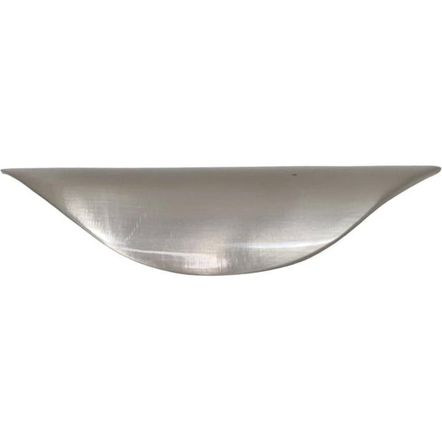 Italian Hooded Grip Handle Satin cupboard handle