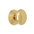 Mushroom knob solid brass