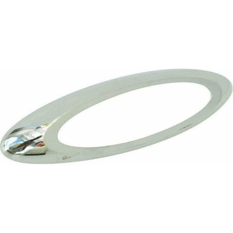 Oval drawer grip handle