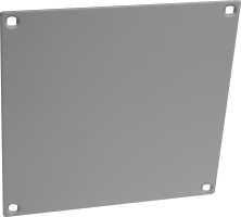 "PUSH" Plate 150mm x 150mm