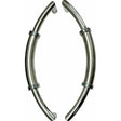 Semi "C" shaped pull handle - two-tone. PULL HANDLES