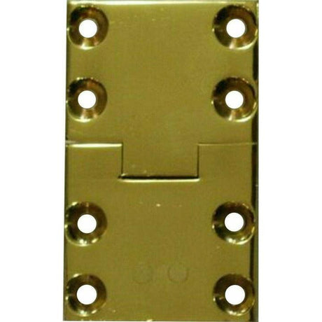 Solid brass butler tray hinge cupboard hinge