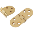 Solid brass counter flap hinge