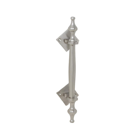 Solid brass Victorian pull handle - 220mm