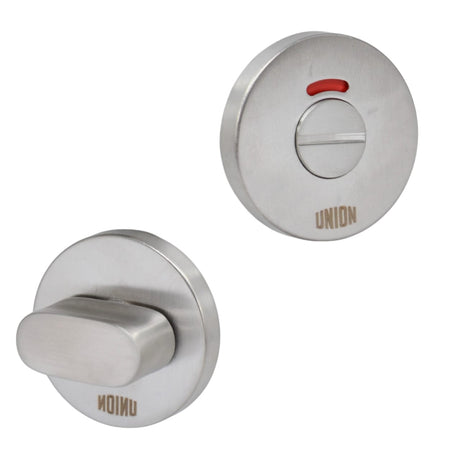 Stainless steel WC indicator DOOR LOCKS