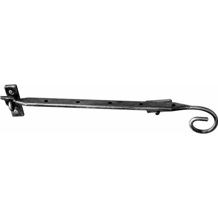 Wrought iron peg stay