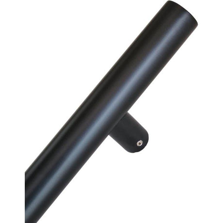 Matt Black Round T-Pull Handles (600mm)