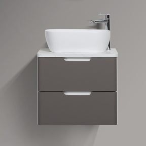 Trento 600mm - Double Drawer, Top and Basin Bathroom vanities and storage units