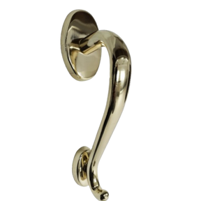 "Joker" - Bespoke door handles from Tupai™ Handles - Bolt through