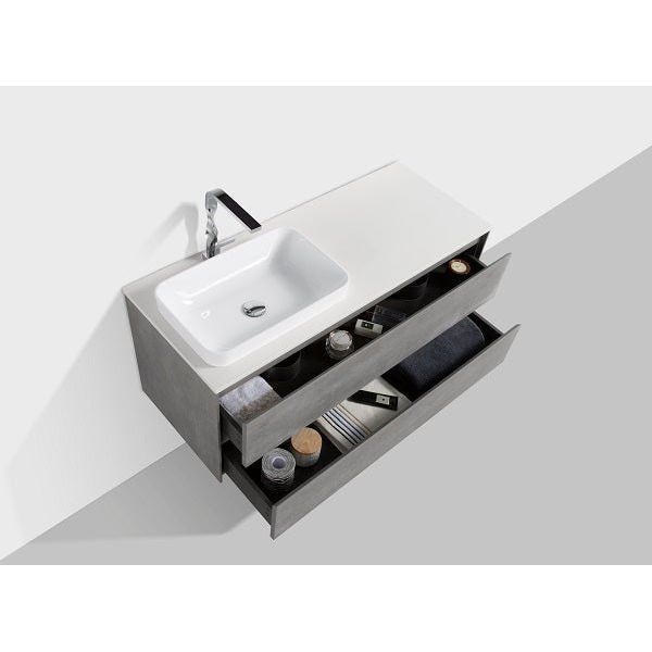 MADRID 1200mm - DOUBLE DRAWER & TOP & BASIN