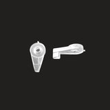 Plastic Glass Holder for Picture Frames with Step - Each