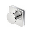 1008 Glass Mounting RL SQ + PULL KNOB (Single Set) -POLS
