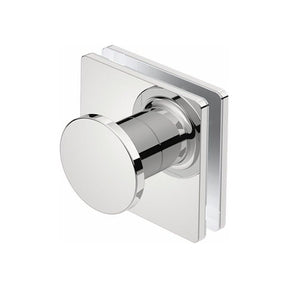 1008 Glass Mounting RL SQ + PULL KNOB (Single Set) -POLS