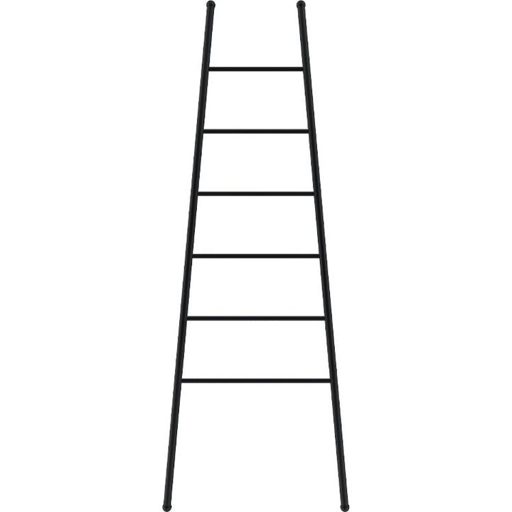 2062 FELICITY Ladder Rail 6 Bar Round (SS304) -MBLK - Decor Handles - Bathroom Accessories