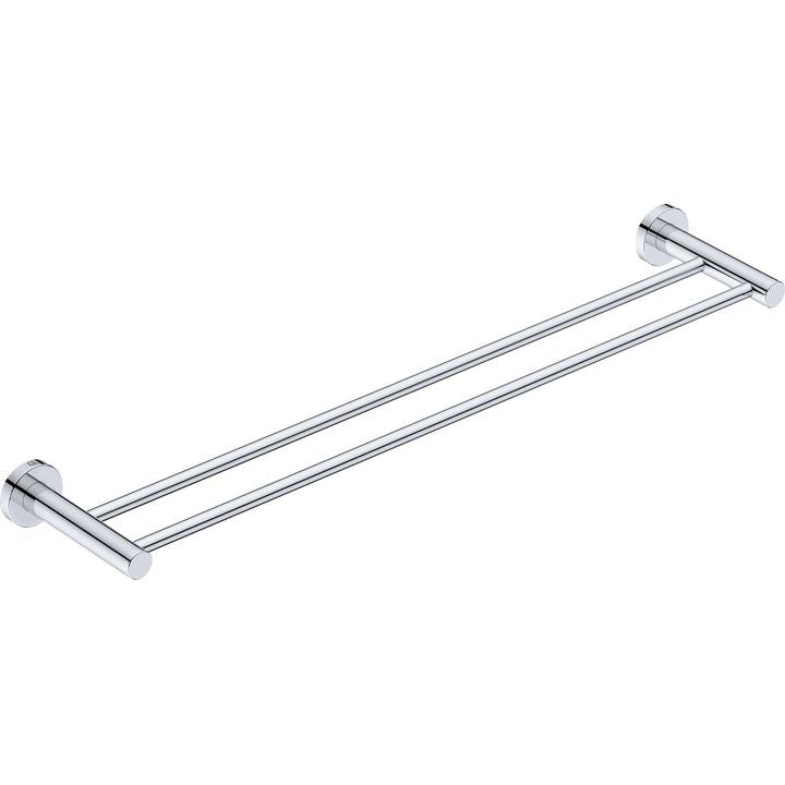 2382 LAVISH Double Rail 650mm -CHRM - Decor Handles - Bathroom Accessories