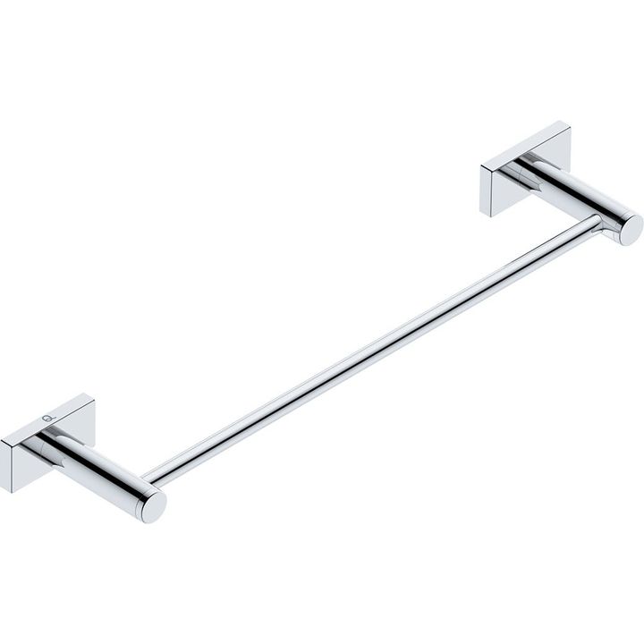 2570 HARMONY Single Rail 430mm -CHRM - Decor Handles - Bathroom Accessories