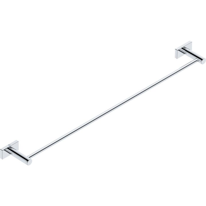 2575 HARMONY Single Rail 800mm -CHRM - Decor Handles - Bathroom Accessories