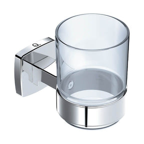 3132 INTEGRITY Glass Tumbler +Holder -CHRM