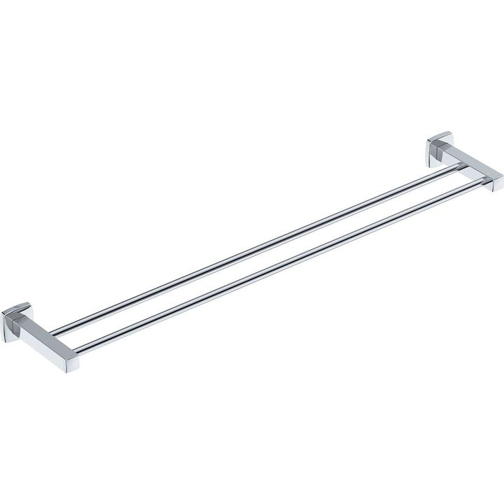 3182 INTEGRITY Double Rail 650mm -CHRM - Decor Handles - Bathroom Accessories