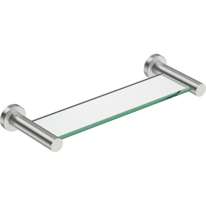4625 Glass Shelf 330mm -BRSH - Decor Handles - Bathroom Accessories