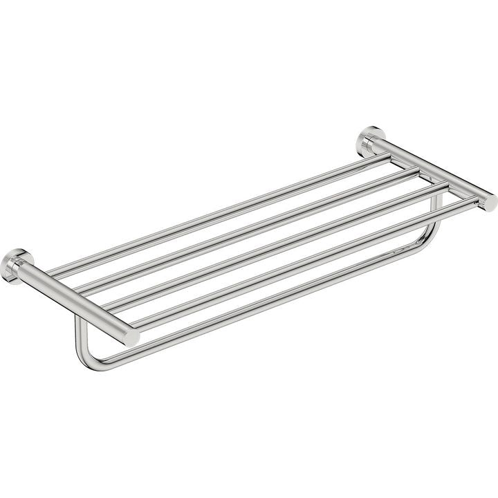 4693 Towel Shelf + Bar 650mm -POLS - Decor Handles - Bathroom Accessories