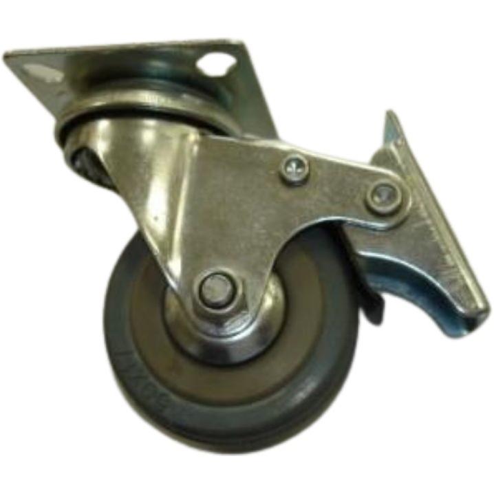 50mm GRAY CASTER WITH BRAKE - Decor Handles