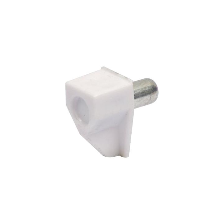 5mm Metal Pin Shelf Supports - White - Decor Handles - shelf support