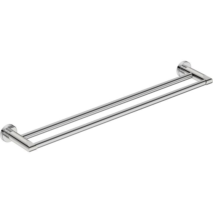 8282 Double Towel Rail 650mm -POLS - Decor Handles - Bathroom Accessories