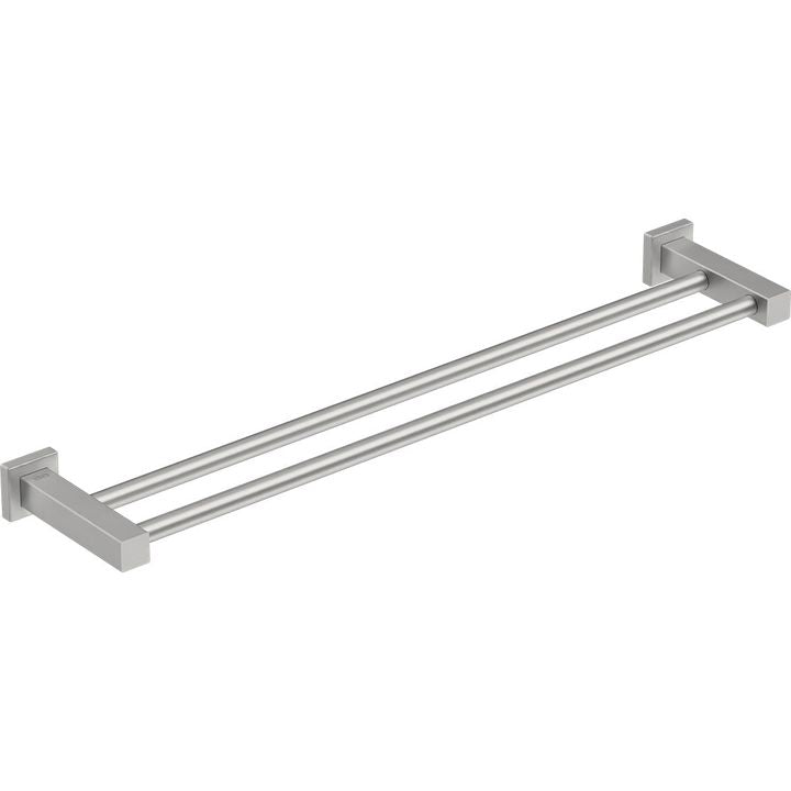 8582 Double Towel Rail 650mm -BRSH - Decor Handles - Bathroom Accessories