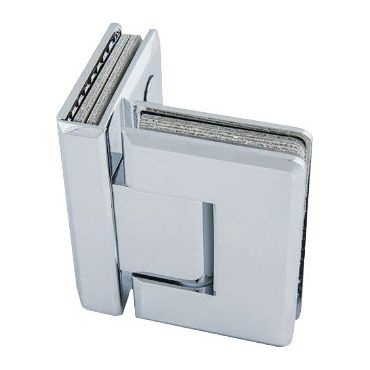 90° Glass to Glass Hinge for Frameless Showers - Decor Handles - shower accesories
