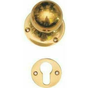 Ball type solid brass knob - Decor Handles