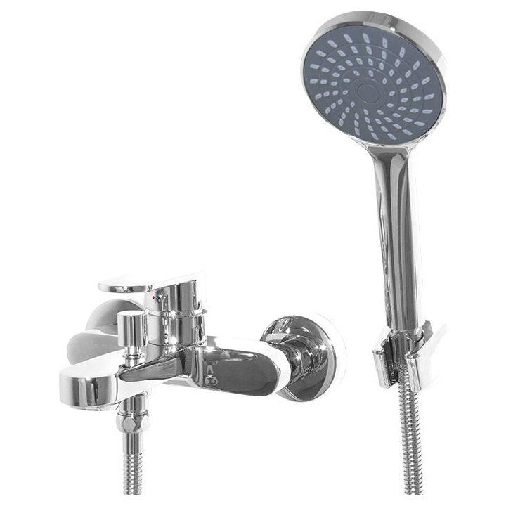 Bath Mixer W/T std offset - Bay - Decor Handles - Taps